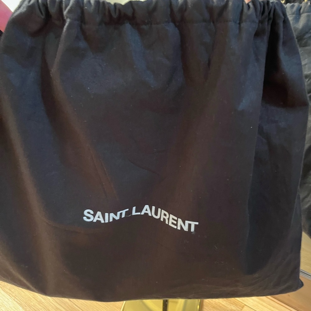 SOLD Saint Laurent Tribeca Shoulder Bag With Gold Hardware - Picture 15 of 15